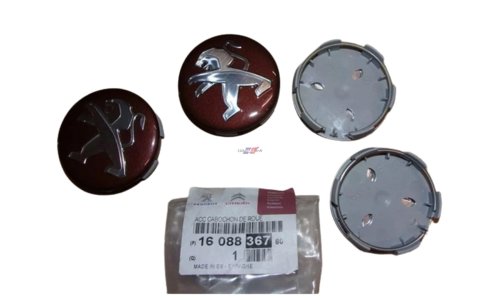 Tapa para llanta de aluminio 1608836780 Nueva OE PSA Peugeot