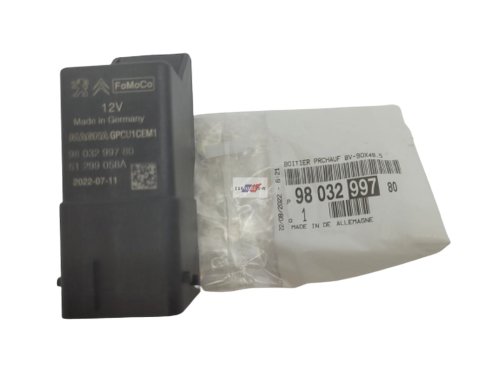 Relé  Bujías 2,0BlueHDI  9803299780 Nuevo OE PSA