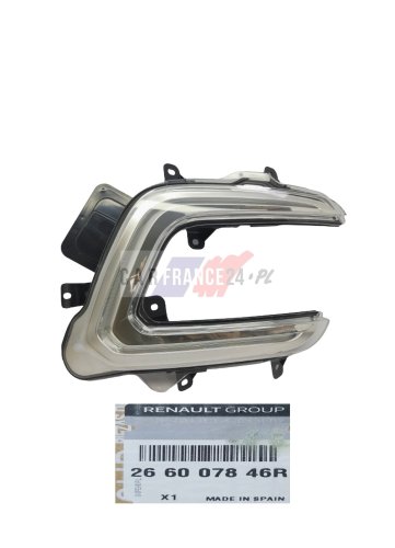 Luz diurna LED 266007846R Nueva OE Renault Captur