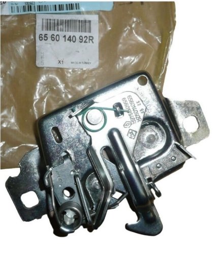 Cerradura del capó 656014092R Renault Kangoo II Original