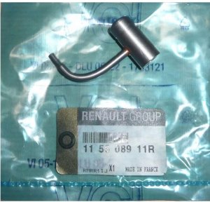 Boquilla lubricante del pistón 115608911R  Renault Scenic III 1.6DCI Original