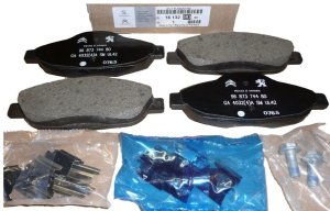 Pastillas de freno delanteras 1613259380 Peugeot 308 408 3008 Original