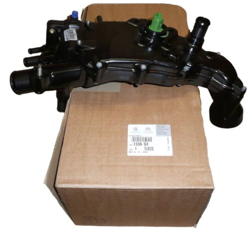 Carcasa del termostato 1336S4 Citroën C4 C5 Peugeot 307 406  2.HDI