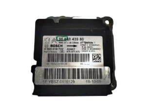 Controlador del sensor del airbag  0285010702 6546S1 Peugeot 207