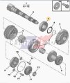 Łożysko Skrzyni Biegów 231766 Citroen Berlingo 1.9D Oryginał