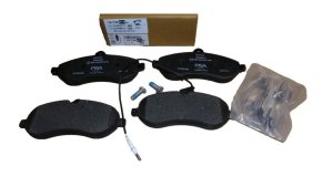 Pastillas de freno delanteras 1673601380 Citroën Jumpy Peugeot Expert Original