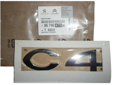 Emblema 9674047580 Citroën C4 Picasso Original