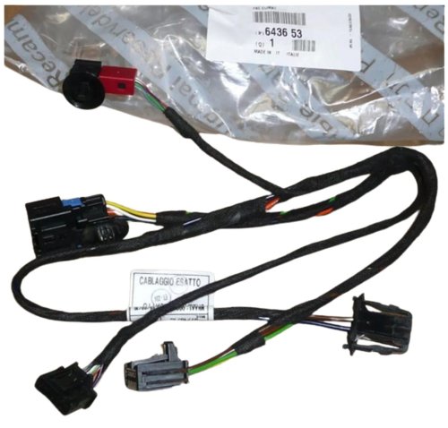 Mazo de cables para el ventilador del calefactor 643653 Citroën Jumper 3 Peugeot  Boxer 3 Original