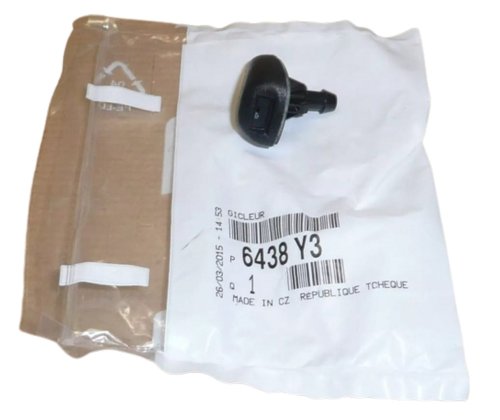 Boquilla del limpiaparabrisas delantero 6438Y3 Citroën C4, Peugeot 207, 3008 Original