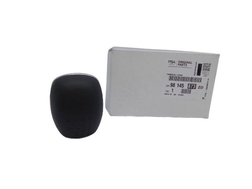 Pomo de cambio de marchas original 98145873ZD Citroën Peugeot 6B 3008