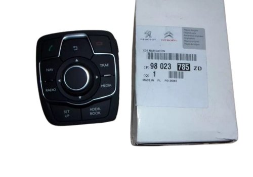 Interruptor de control de radio 98023785ZD Peugeot 508 Original
