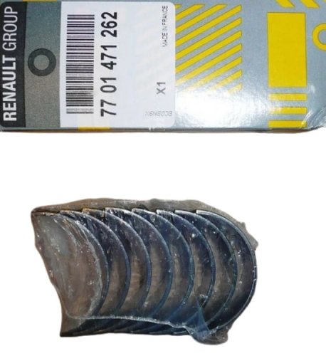 Cojinetes de cigüeñal 7701471262 Renault  1.9DCI Original