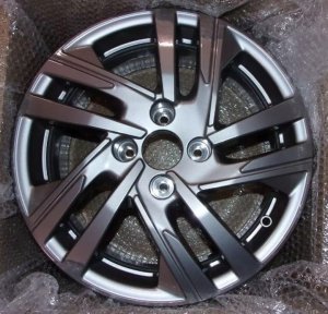 Llantas de aluminio, juego original 1663324580 P 208 II 16 pulgadas
