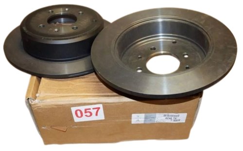 Disco de freno completo trasero 4246T6 Peugeot 406 Original