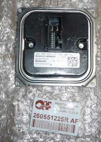 Convertidor de xenón 260555097R Nuevo Original Renault Clio IV