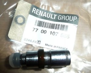Empujador de válvula 1,6 16V 7700107555  Nuevo  Original Renault Kangoo