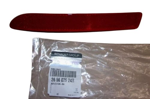 Reflector del parachoques derecho 265602524R Nuevo Original Renault Koleos II