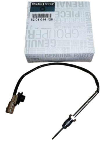 Sensor de temperatura de los gases de escape 8201014126 Renault Laguna III 3.0DCI Original