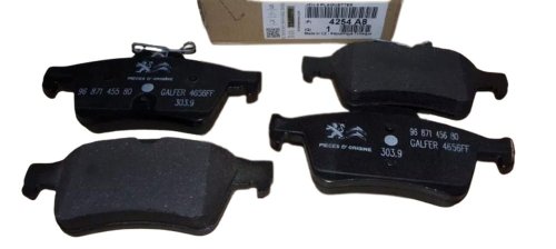 Pastillas de freno traseras 1.6HDI 4254A8 Nuevas OE PSA C5 508