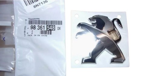Emblema trasero 98361548DX Peugeot 508 II Original