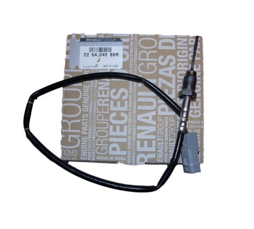 Sensor de temperatura de los gases de escape 226404086R Renault Megane IV 1.6DCi Original