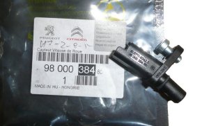 Sensor ABS delantero 9800038480 Citroën Peugeot Original