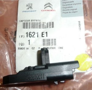 Sensor de presión del turbo 1621E1 Citroën C2 C3 Peugeot 206 1.4 HDI Original
