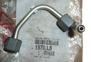 Cable de combustible 1570L6 Citroën Peugeot Original 2.2HDI