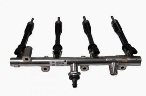 Inyector con barra Original 4 uds. 175226645R Renault 1.3 16V TCE