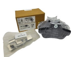 Pastillas de freno traseras 1673601480 Citroën Jumpy Peugeot Expert Original