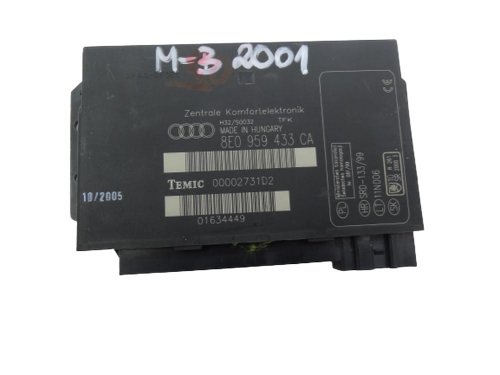 Controlador de confort 8E0959433CA Audi A4