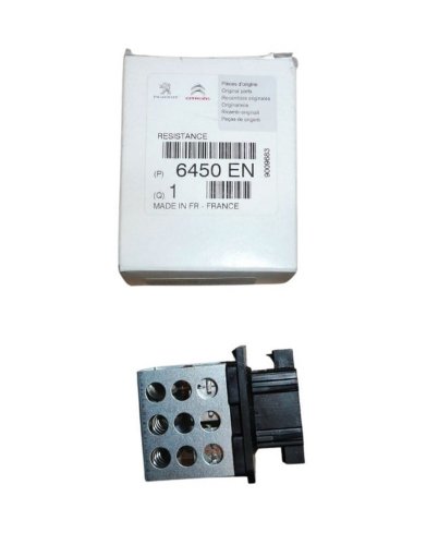 Resistencia del ventilador 6450EN Peugeot 206, 206+ Original