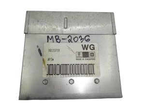 Controlador del motor 16133759 WG Opel