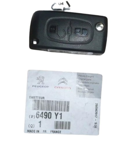 Llave 6490Y1 6490.Y1 Peugeot 207, 307, 308, 3008, 5008, Boxer III Original