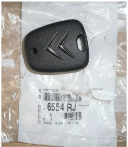 Llave 6554RJ 6554.RJ Citroën C1, C2 C3, C3 II, III Original