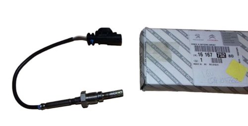 Sensor de presión de escape 1616775280 Peugeot Bipper 1.3HDI Original