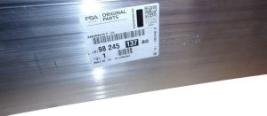 Refuerzo frontal 9824513780 Peugeot 3008 II 5008 II Original