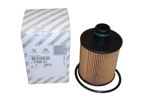Filtro de aceite 1109CJ 1109.CJ Citroën Nemo Peugeot Bipper 1.3 HDI Original