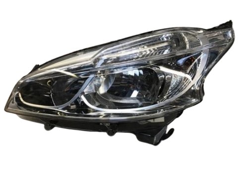 Reflector izquierdo 9802221880 Peugeot 208 Original