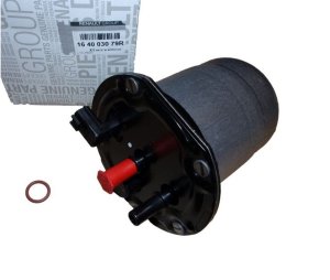Filtro de combustible con carcasa 164003079R Dacia Renault 1.5DCI Original