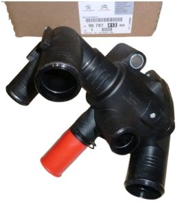 Carcasa del termostato 9678741380 Citroën Jumper III Peugeot Boxer III Original
