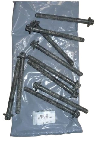 Tornillos de la tapa de culata 7701478860 Renault Laguna III 1.5D Original