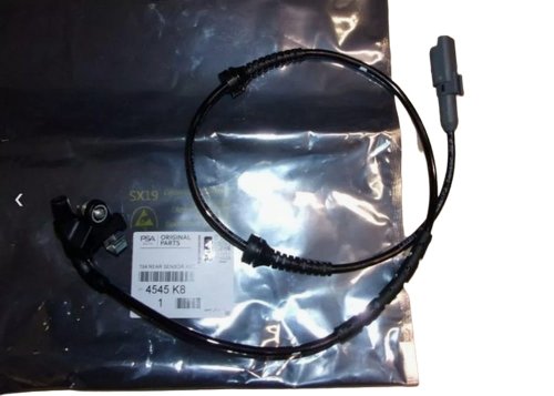 Sensor ABS trasero 4545K8 Nuevo OE PSA
