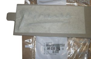 Emblema 98038021DX Citroën C4 Picasso II Original