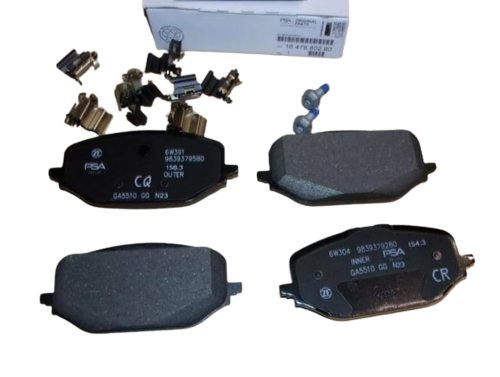Pastillas de freno delanteras 1647880280 Nuevas OE Citroën Peugeot Partner III 508