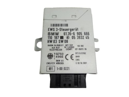 Controlador de confort BMW E46 905666 110187