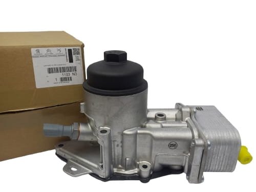 Carcasa del filtro de aceite Citroën C4 2.0 16V 1103N3 9650348180 Nuevo Original