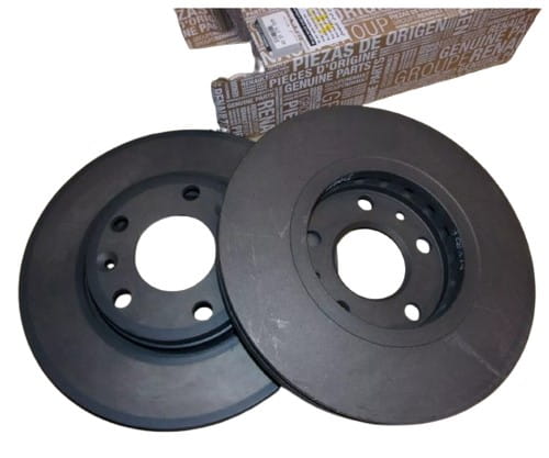 Disco de freno delantero completo original 402067902R Megane 3