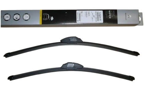 Escobillas limpiaparabrisas 288908484R 550/500 mm planas Dacia Logan II originales
