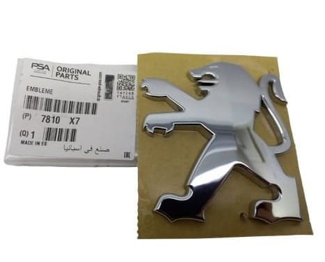 Emblema trasero 7810X7 Nuevo original Citroën Peugeot 3008 I